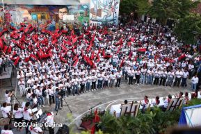 Conmemoración a los héroes y mártires del 23 de julio de 1959 en León