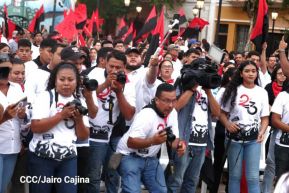Conmemoración a los héroes y mártires del 23 de julio de 1959 en León