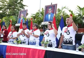Conmemoración a los héroes y mártires del 23 de julio de 1959 en León
