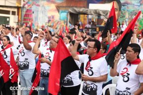 Conmemoración a los héroes y mártires del 23 de julio de 1959 en León