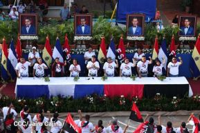 Conmemoración a los héroes y mártires del 23 de julio de 1959 en León
