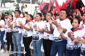 Conmemoración a los héroes y mártires del 23 de julio de 1959 en León