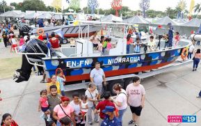 Segundo día de la Exposición Estática del Ejército de Nicaragua