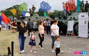 Segundo día de la Exposición Estática del Ejército de Nicaragua