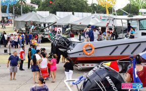 Segundo día de la Exposición Estática del Ejército de Nicaragua
