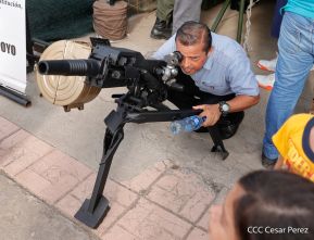 Segundo día de la Exposición Estática del Ejército de Nicaragua