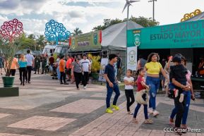 Segundo día de la Exposición Estática del Ejército de Nicaragua