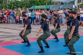 Segundo día de la Exposición Estática del Ejército de Nicaragua