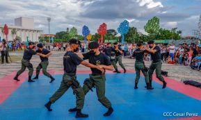 Segundo día de la Exposición Estática del Ejército de Nicaragua
