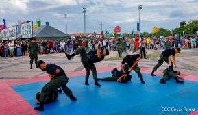 Segundo día de la Exposición Estática del Ejército de Nicaragua