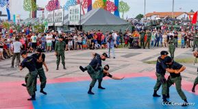 Segundo día de la Exposición Estática del Ejército de Nicaragua