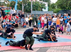 Segundo día de la Exposición Estática del Ejército de Nicaragua