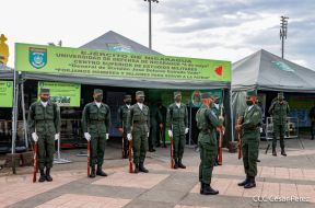 Segundo día de la Exposición Estática del Ejército de Nicaragua