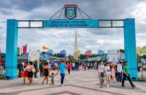 Segundo día de la Exposición Estática del Ejército de Nicaragua