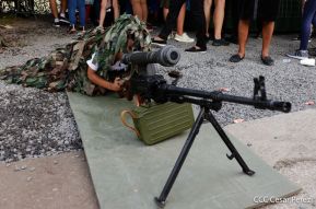 Segundo día de la Exposición Estática del Ejército de Nicaragua