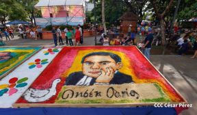 Celebración de la VIII edición del Festival Azul Darío en León