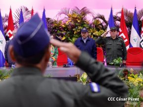 44 aniversario de fundación de la Fuerza Aérea del Ejército de Nicaragua