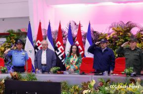 44 aniversario de fundación de la Fuerza Aérea del Ejército de Nicaragua