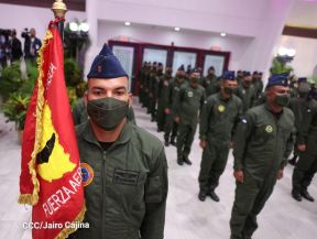 44 aniversario de fundación de la Fuerza Aérea del Ejército de Nicaragua