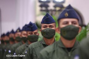 44 aniversario de fundación de la Fuerza Aérea del Ejército de Nicaragua