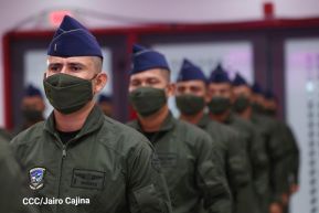 44 aniversario de fundación de la Fuerza Aérea del Ejército de Nicaragua