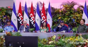 44 aniversario de fundación de la Fuerza Aérea del Ejército de Nicaragua