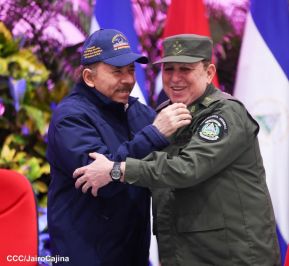 Acto del 43 aniversario de la constitución de la Fuerza Naval del Ejército de Nicaragua