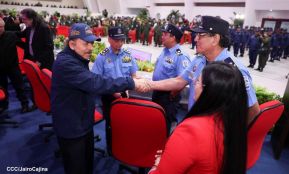 Acto del 43 aniversario de la constitución de la Fuerza Naval del Ejército de Nicaragua