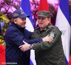 Acto del 43 aniversario de la constitución de la Fuerza Naval del Ejército de Nicaragua