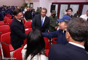 Acto del 43 aniversario de la constitución de la Fuerza Naval del Ejército de Nicaragua