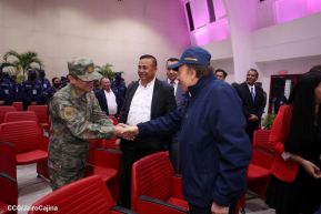 Acto del 43 aniversario de la constitución de la Fuerza Naval del Ejército de Nicaragua