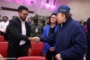 Acto del 43 aniversario de la constitución de la Fuerza Naval del Ejército de Nicaragua