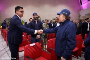 Acto del 43 aniversario de la constitución de la Fuerza Naval del Ejército de Nicaragua