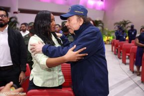 Acto del 43 aniversario de la constitución de la Fuerza Naval del Ejército de Nicaragua