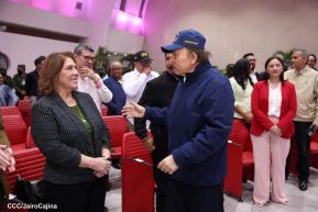 Acto del 43 aniversario de la constitución de la Fuerza Naval del Ejército de Nicaragua