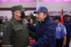 Acto del 43 aniversario de la constitución de la Fuerza Naval del Ejército de Nicaragua