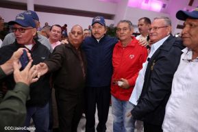 Acto del 43 aniversario de la constitución de la Fuerza Naval del Ejército de Nicaragua