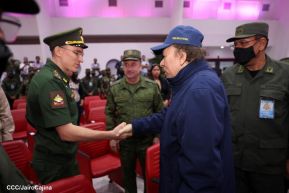 Acto del 43 aniversario de la constitución de la Fuerza Naval del Ejército de Nicaragua