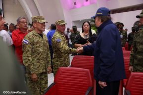 Acto del 43 aniversario de la constitución de la Fuerza Naval del Ejército de Nicaragua