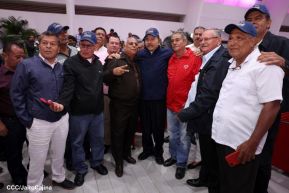 Acto del 43 aniversario de la constitución de la Fuerza Naval del Ejército de Nicaragua