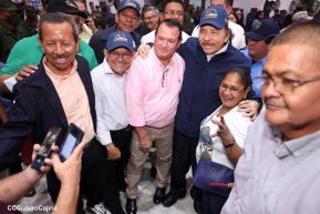 Acto del 43 aniversario de la constitución de la Fuerza Naval del Ejército de Nicaragua