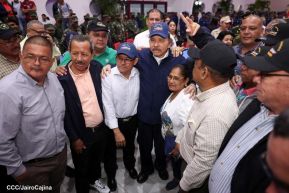 Acto del 43 aniversario de la constitución de la Fuerza Naval del Ejército de Nicaragua