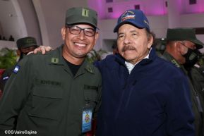 Acto del 43 aniversario de la constitución de la Fuerza Naval del Ejército de Nicaragua