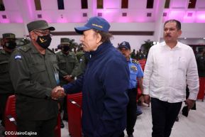 Acto del 43 aniversario de la constitución de la Fuerza Naval del Ejército de Nicaragua