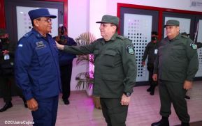 Acto del 43 aniversario de la constitución de la Fuerza Naval del Ejército de Nicaragua