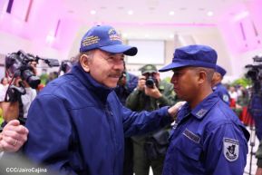 Acto del 43 aniversario de la constitución de la Fuerza Naval del Ejército de Nicaragua