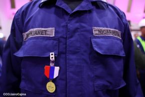 Acto del 43 aniversario de la constitución de la Fuerza Naval del Ejército de Nicaragua