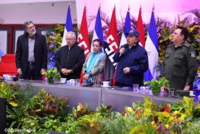 Acto del 43 aniversario de la constitución de la Fuerza Naval del Ejército de Nicaragua