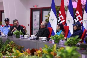 Acto del 43 aniversario de la constitución de la Fuerza Naval del Ejército de Nicaragua