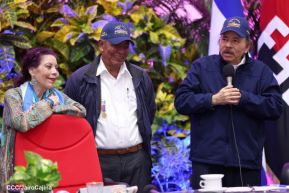 Acto del 43 aniversario de la constitución de la Fuerza Naval del Ejército de Nicaragua